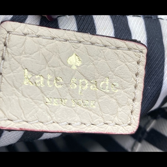 VTG Kate Spade ♠️ Pebbled Leather Bag Excellent Used Condition - Picture 6 of 14